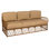 Cane Outdoor 3 - Seat Patio Sofa