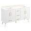 60" Novak Double Bathroom Vanity Set with Rectangular Undermount Sinks-79111938-93572552-79111936