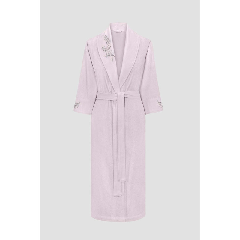 Peignoir en coton et coton, L
