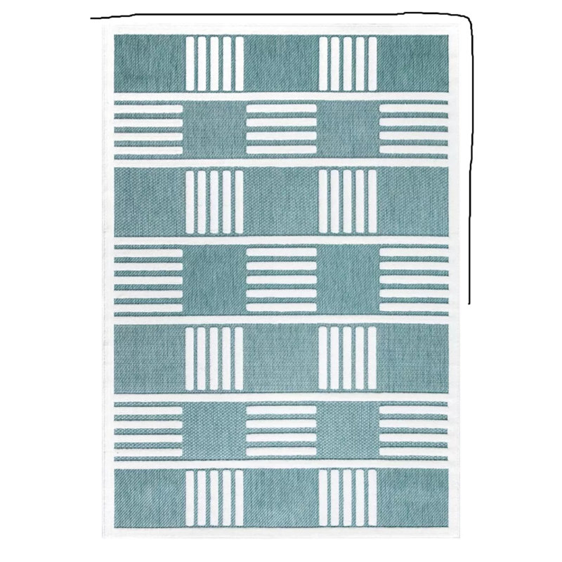 Geometric Area Rug, Rectangle 200 x 290 cm