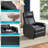 Recliner Sofa PU Leather