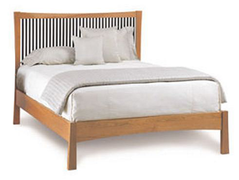 Berkeley Bed, Natural Cherry, Queen, Conventional