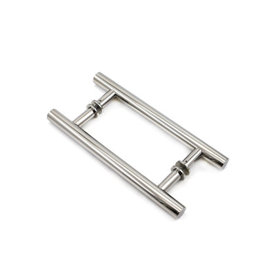 Ncyinox 8" 304 Stainless Steel Back-to-Back Shower Glass Door Pull Handles