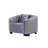 Modern Giant Velvet Living Room Accent Chair-1663681782