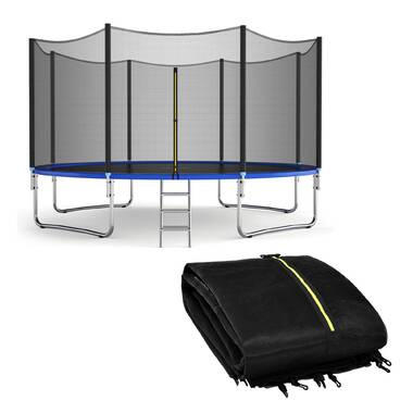 Machrus Upper Bounce Trampoline Safety Enclosure Net, Fits 14 FT