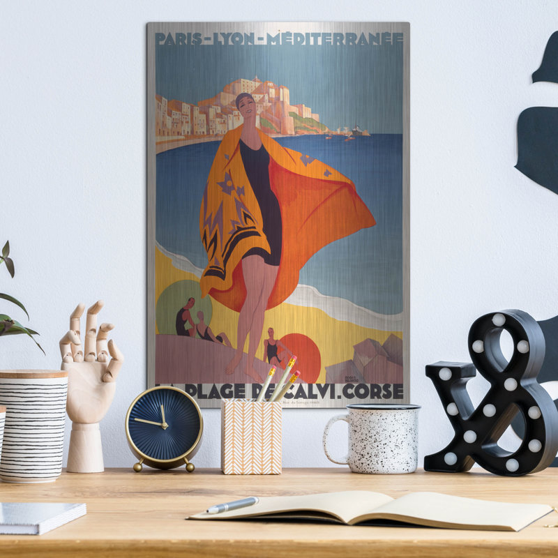 "Paris - Lyon Méditerranée" par Vintage Posters, H 16 po x l 12 po