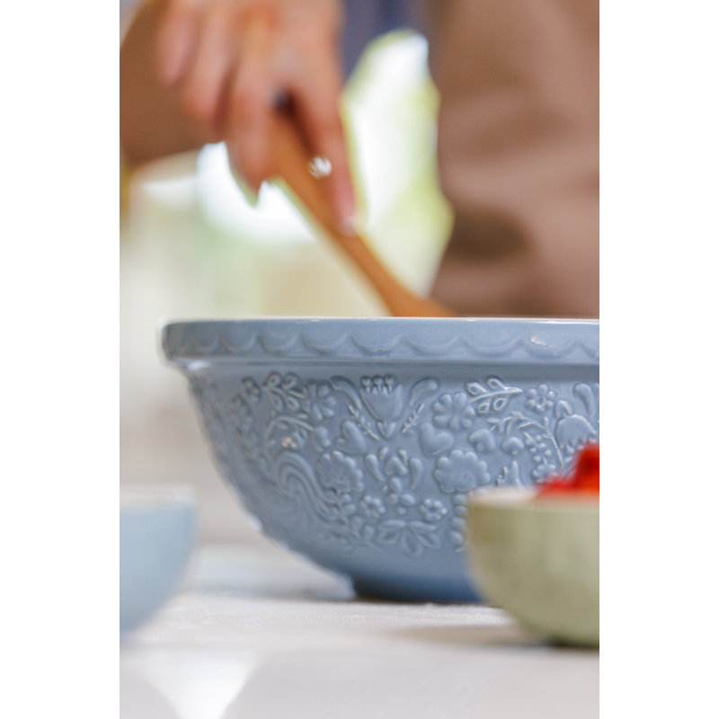 Mason Cash Home To Roost Mixing Bowl, 26cm, Blue