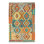 Tissage plat de style tribal de style tribal Pasargad 3 pi 4 po x 5 pi