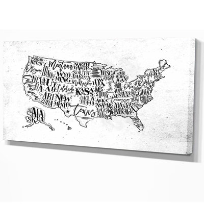 " United States Map "
