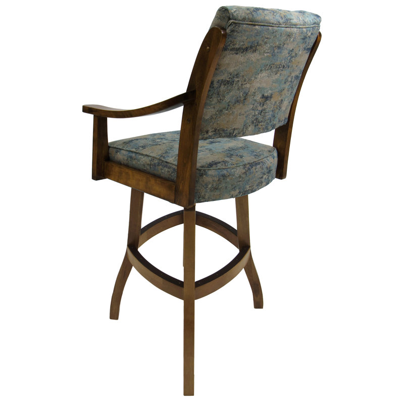 Tabouret de comptoir pivotant Valine, Noyer, Très haut (hauteur de siège 40 po)