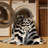 Washable Amur Leopard Big Cats Area Rug-1806123107