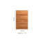 Commode d'appoint en bois de cerisier simple pour chambre à coucher