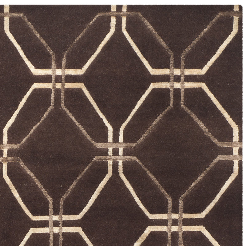 Tibetan Hand Knotted Wool Rug, Rectangle 6' x 9'