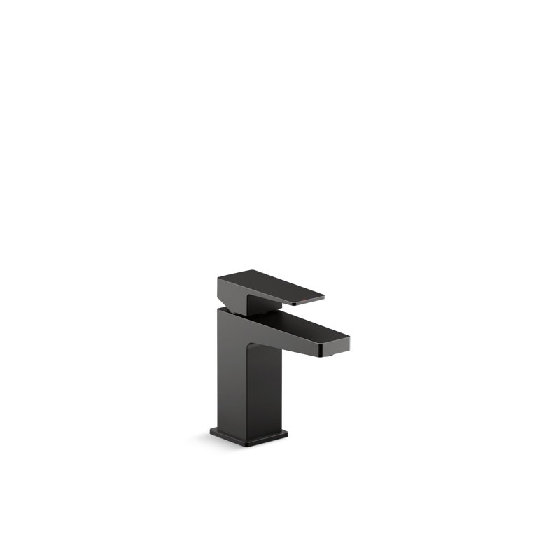 Honesty Single-Handle Bathroom Sink Faucet, 0.5 Gpm, Matte Black