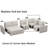 Armless Corner Single Seat Module For Modular Sectional Sofa-1954538084