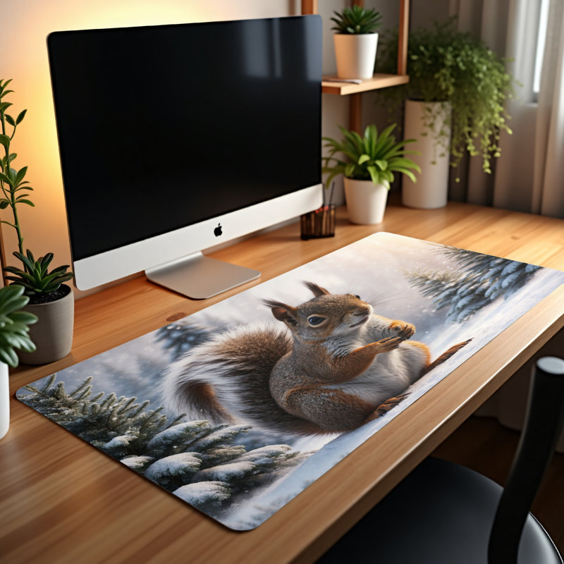 Polyester Desk Pad, 31.5x15.5