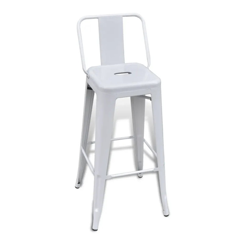 Newnan Steel Bar Stool with Steel Frame
