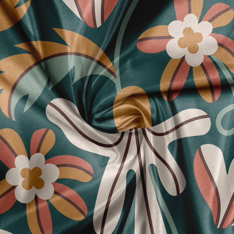Semi Sheer Curtain Pair