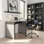 Bureau Morimasa avec décor rembourré