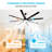 Osaze Ceiling Fan with LED Lights-91132635-91062120