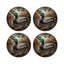 Vegan Leather Round Placemats