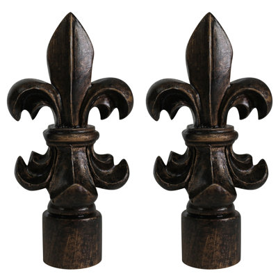 Fleuron en Delp Fleur de Lis