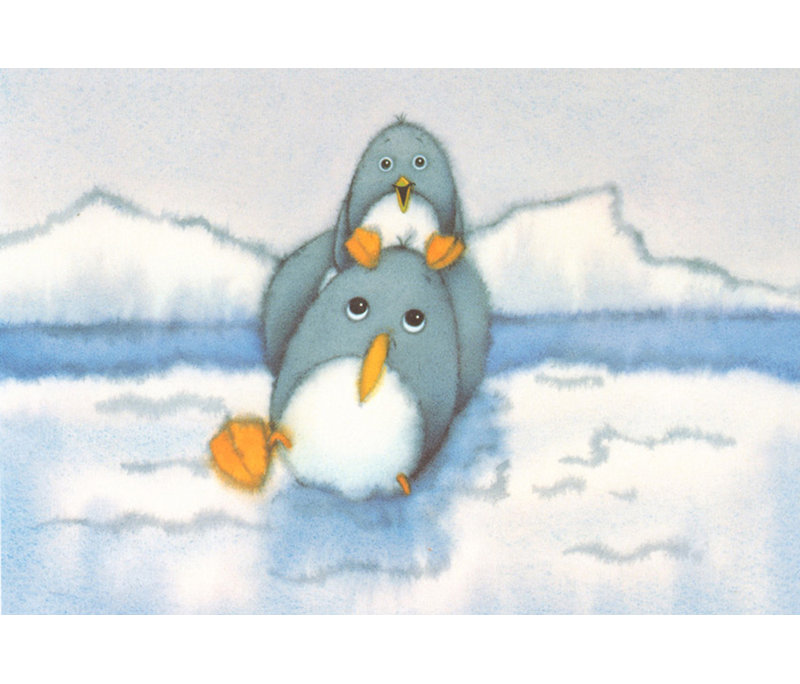 Pingouin Pete et Tim, H 16 po x l 24 po