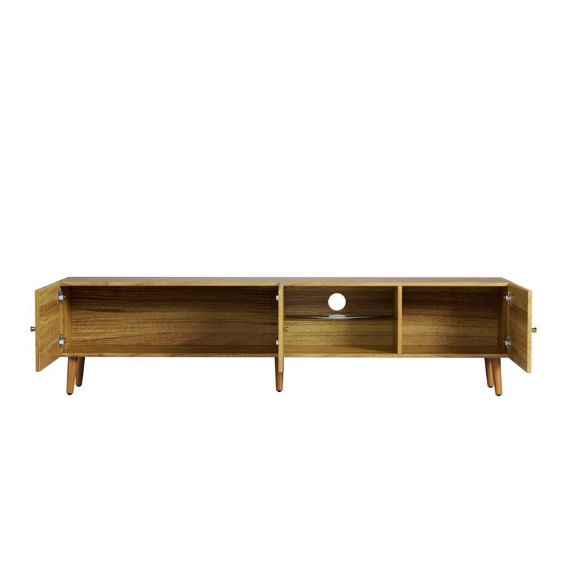 Media Console (Brown Oak)