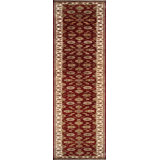 Agra Handmade Silk and Wool Oriental Area Rug