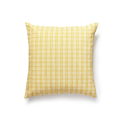 Check Please Outdoor Reversible Throw Pillow