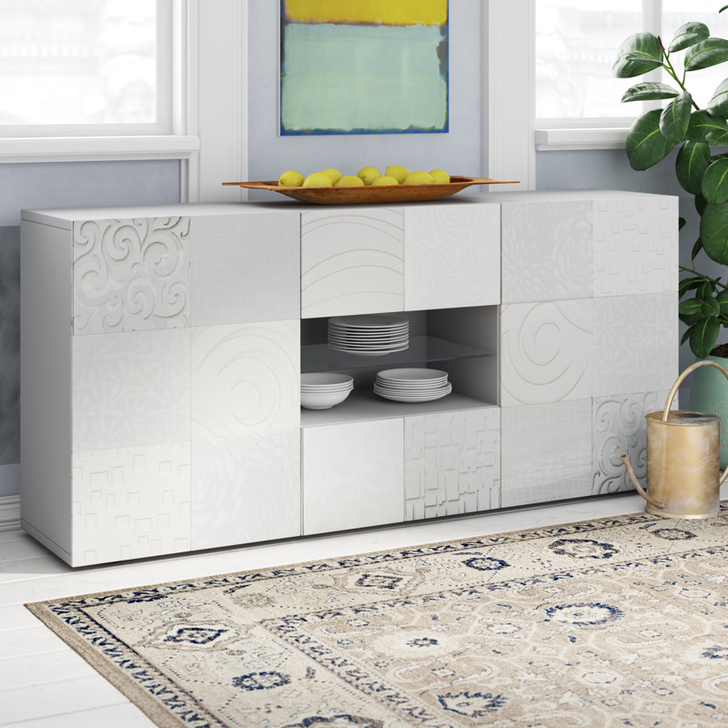 Johana 180cm Sideboard, White