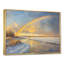 Arc-en-ciel au-dessus du lac gelé - art mural arc-en-ciel-1280757859-1280757856