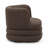 Astor Brown Boucle Swivel Hotel Lounge Chair-1212566933