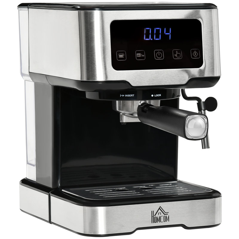 HomCom Espresso Machine with Frother