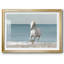 Camargue Beach Horse encadré sur papier-224793495-224793494