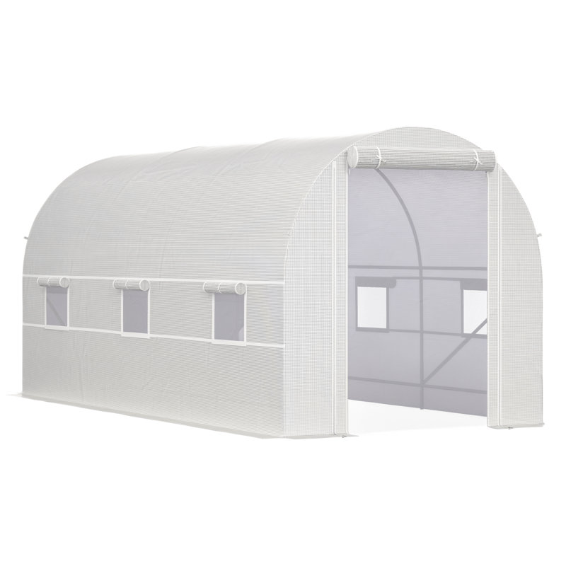 Serres récréatives, Gris, 78,75''H x 175,25''L x 78,75''P