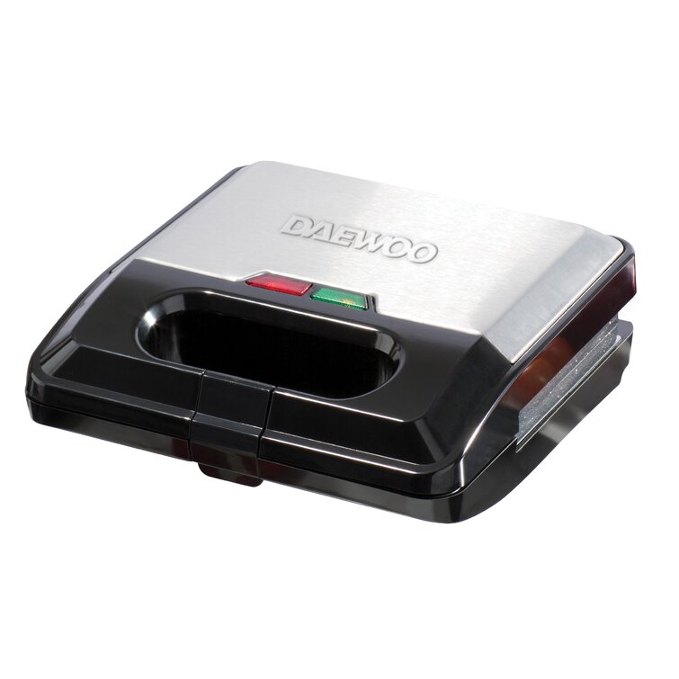 Daewoo 29.7cm Smokeless Ceramic Non Stick Electric Grill Sandwich Maker with Lid