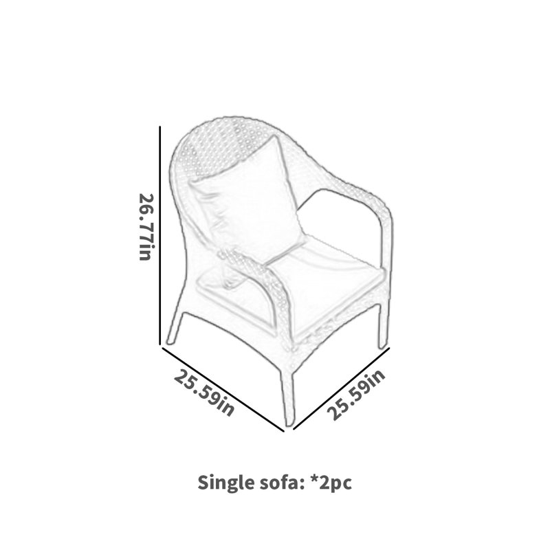 Lasley Outdoor Lounge Chair