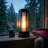 Foxflame Metal Solar Lanterns Outdoor Waterproof, Patented Fire Effect, 2 pk-134077157