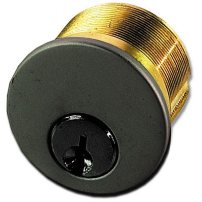 1-5/32 in. Brass Keyed Alike Single Cylinder Mortise Lock for Adams Rite Type Storefront Door in Duronodic
