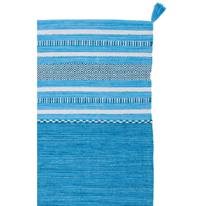 Aitken Hand Woven Cotton Rug, Rectangle 8' x 10'