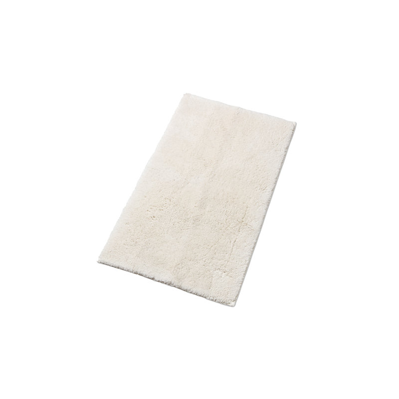 Deep Pile Bath Rug, Parchment