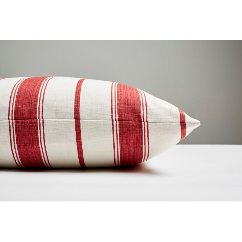 Sconset Square Indoor/Outdoor Pillow Cover & Insert, Currant