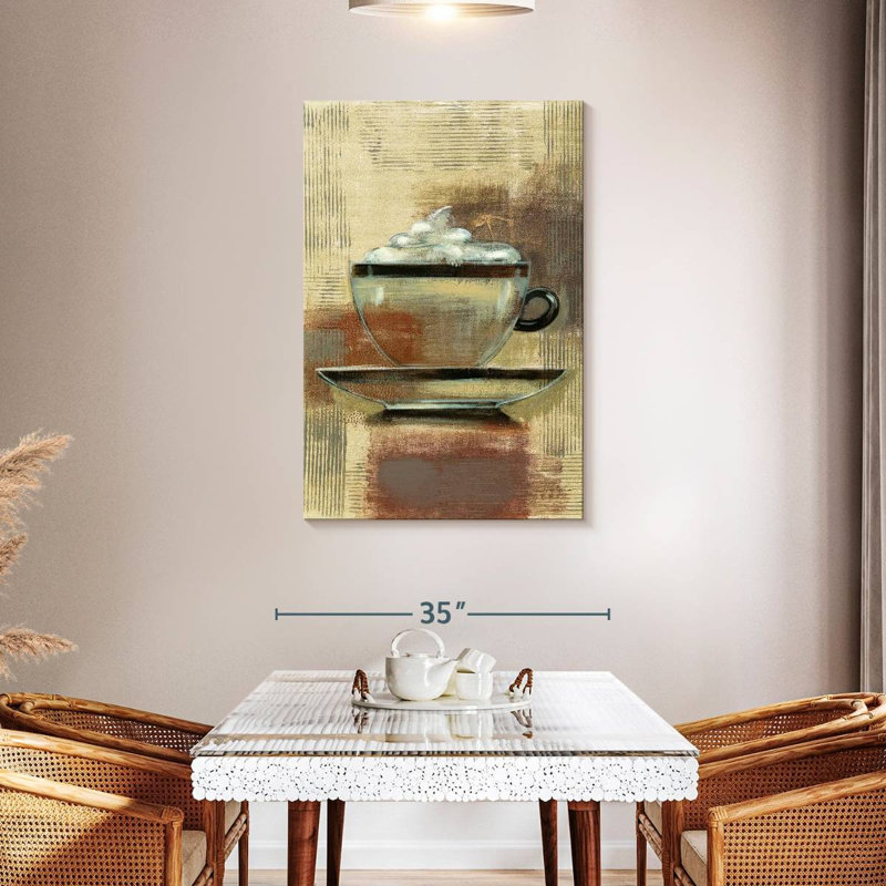 Yarlin Cafe Classico II Neutral, 45" H x 30" W