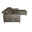 Amorian Leather Reclining Corner Sofa-1264162329-1264162340