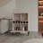 6-Bottle Rectangle Bar Cabinet