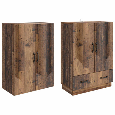 4 -Door 1 -Drawer 3 -Shelf Storage Cabinet