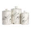 Ensemble de pots de cuisine 3 pièces marble