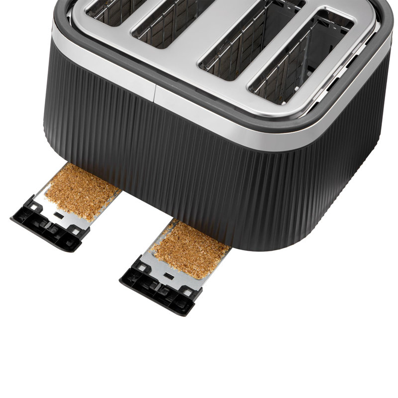 Rusell Hobbs Bronte 4 Slice Toaster, Black