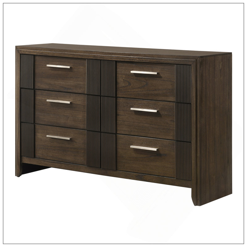 Commode contemporaine à 6 tiroirs 1Pc